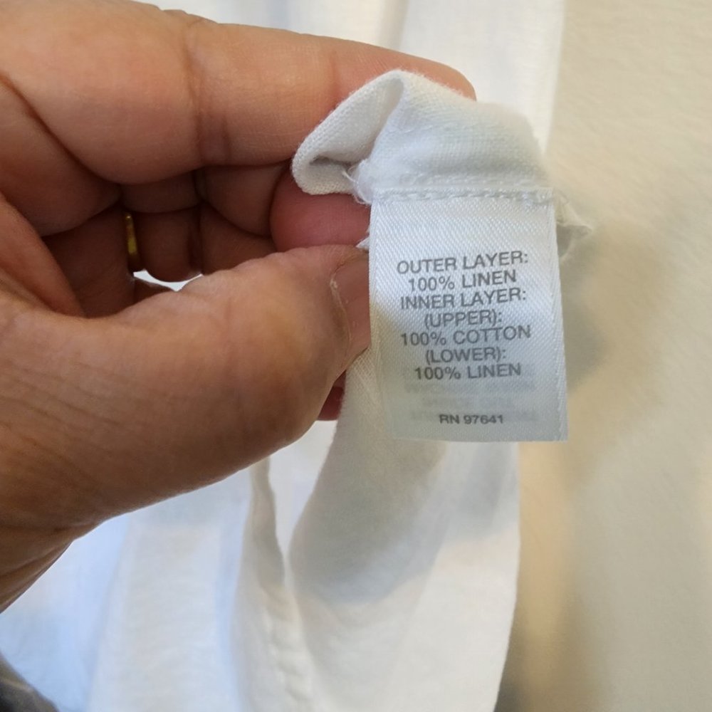 J.Jill Pure Linen Women Sleeveless Maxi Dress Sz XS White, Layer, Slit, Classic - Picture 13 of 14